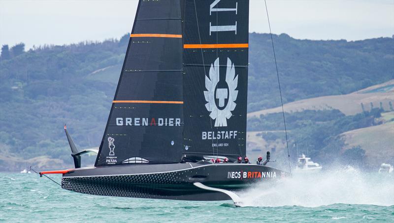 PRADA Cup Final day 2 - Tight match racing for Luna Rossa Prada Pirelli and INEOS TEAM UK - photo © COR36 / Studio Borlenghi