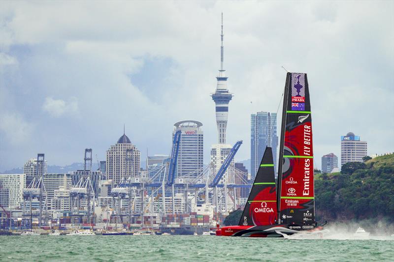 America's Cup match day 6 - Emirates Team New Zealand - photo © ACE / Studio Borlenghi