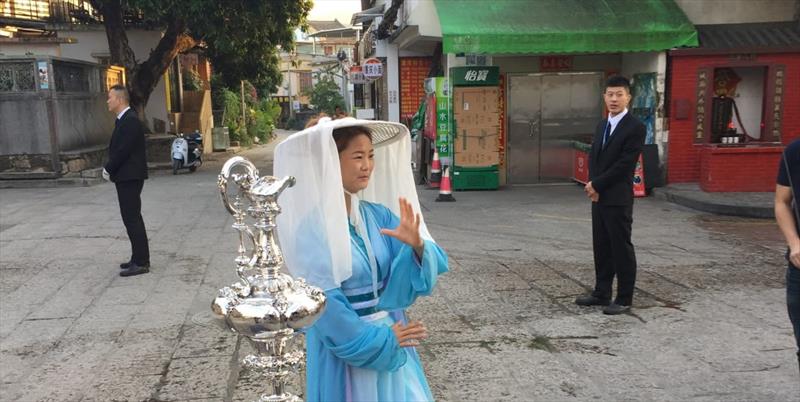 The America's Cup on display in China - photo © Newsroom