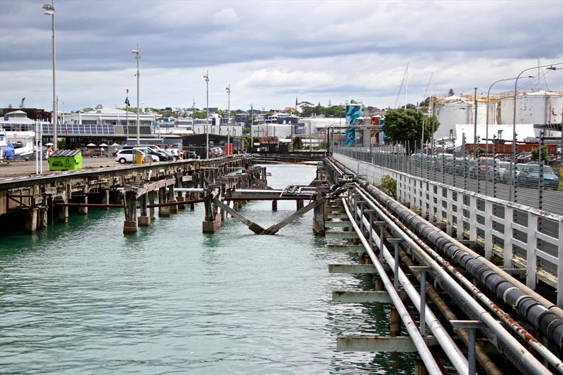 There is plenty of work to be done to turn this area into a suitable site for three America's Cup bases - Wynyard Point, Auckland, New Zealand - photo © Richard Gladwell