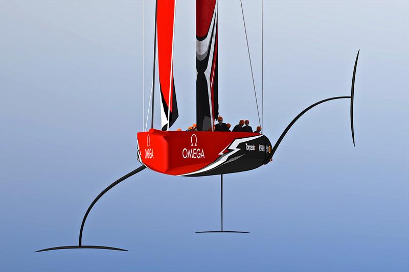The new AC75 class will feature suollied and one design features - photo © America's Cup Media