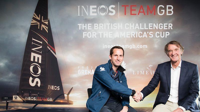 Ineos Team GB to challenge for the 2021 America's Cup photo copyright Iain Gomes taken at Royal Yacht Squadron and featuring the AC75 class
