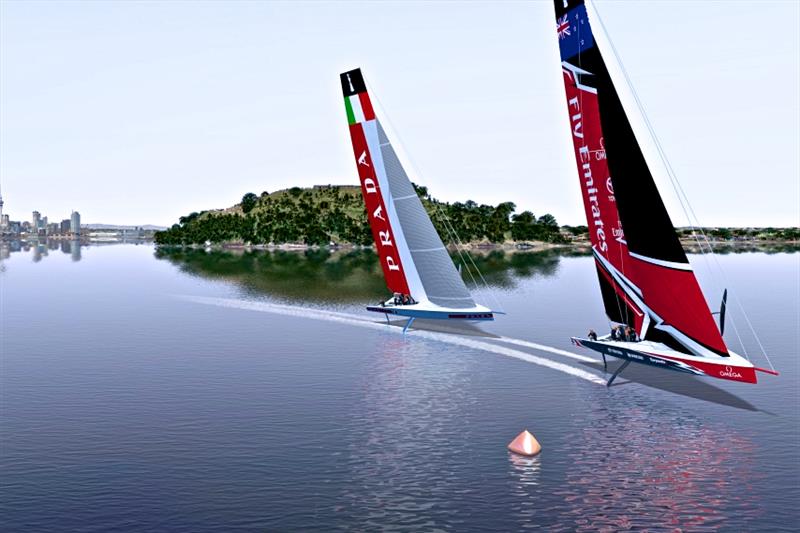 Emirates Team New Zealand and Southern Spars launching into the 35th  America's Cup - Southern Spars