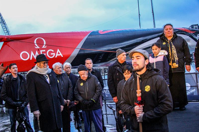 Ngati Whatua - Emirates Team New Zealand launch the world's first AC75, Auckland, September 6, - photo © Richard Gladwell / Sail-World.com