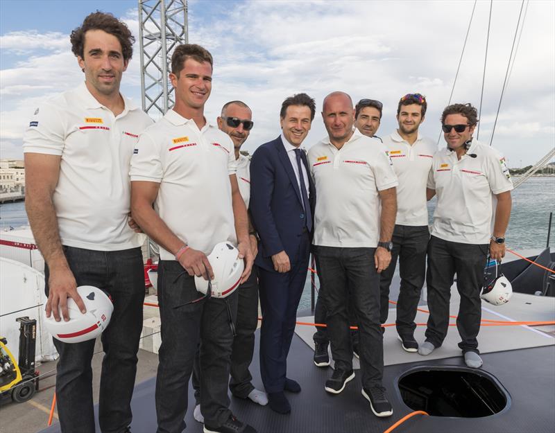 Luna Rossa Prada Pirelli - launching AC75 - Cagliari, Sardinia - October 2, 2019 - photo © Carlo Borlenghi