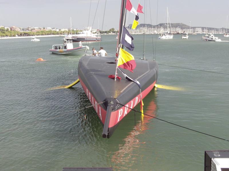 Luna Rossa Prada Pirelli - launching AC75 - Cagliari, Sardinia - October 2, 2019 - photo © FareVela