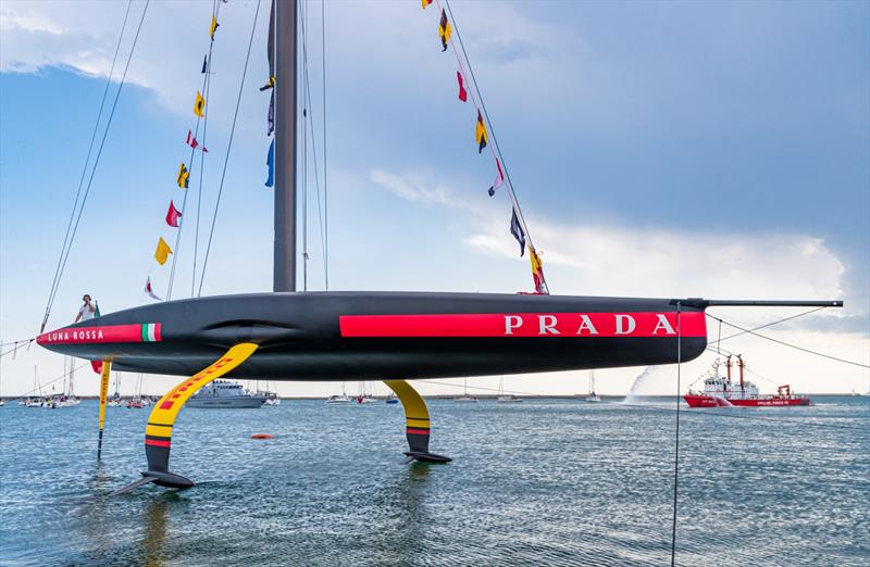 America's Cup: Luna Rossa Prada Pirelli Team launch their AC75