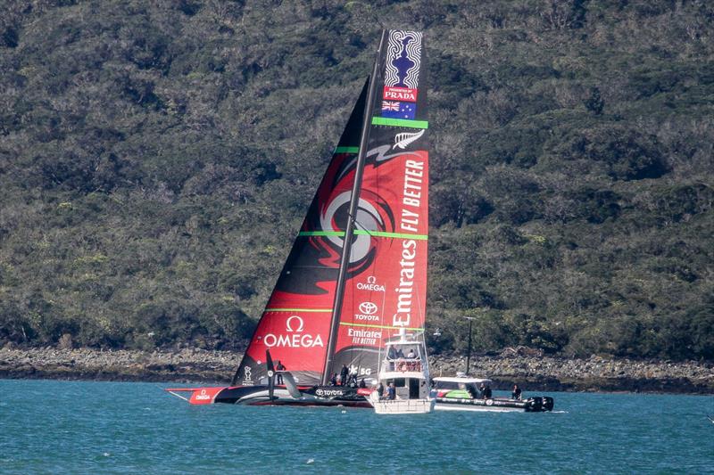 Emirates Team New Zealand - Waitemata Harbour - October 12, 2019 - photo © Richard Gladwell