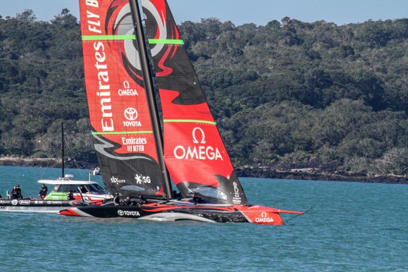 Emirates Team New Zealand - Waitemata Harbour - October 12, 2019 - photo © Richard Gladwell