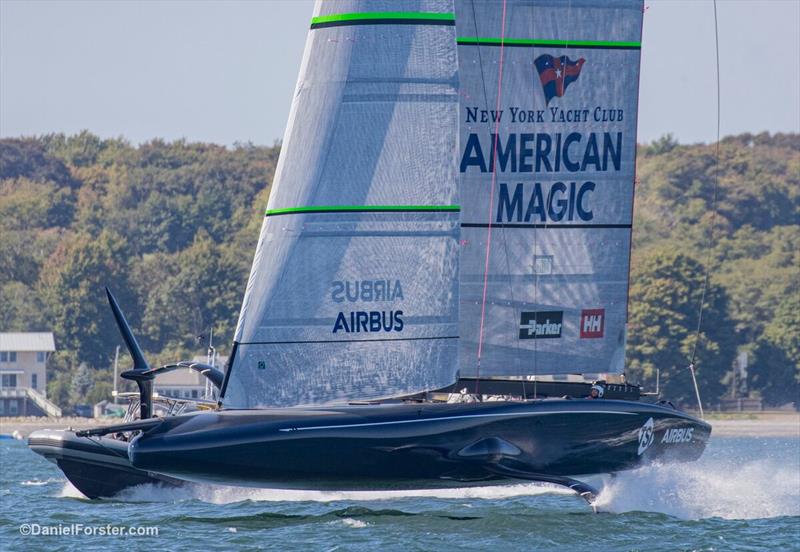 NYYC - American Magic - Newport RI photo copyright Daniel Forster taken at New York Yacht Club and featuring the AC75 class