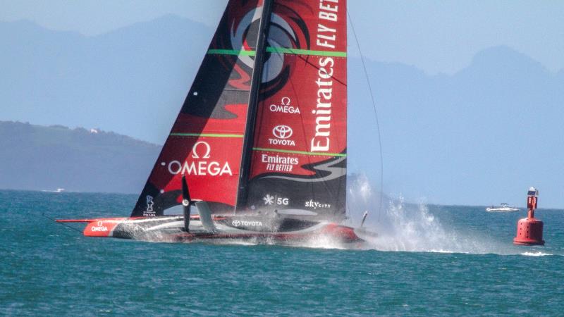 Emirates Team New Zealand - Waitemata Harbour - October 12, 2019 - photo © Richard Gladwell / Sail-World.com