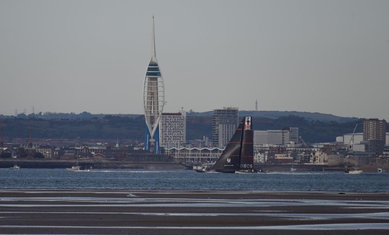 INEOS Team UK test sailing in the Solent - October 2019 - photo © John Green