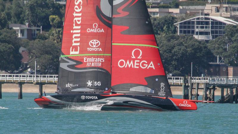 Te Aihe - Emirates Team New Zealand - Waitemata Harbour - November 4, 2019 - photo © Richard Gladwell / Sail-World.com