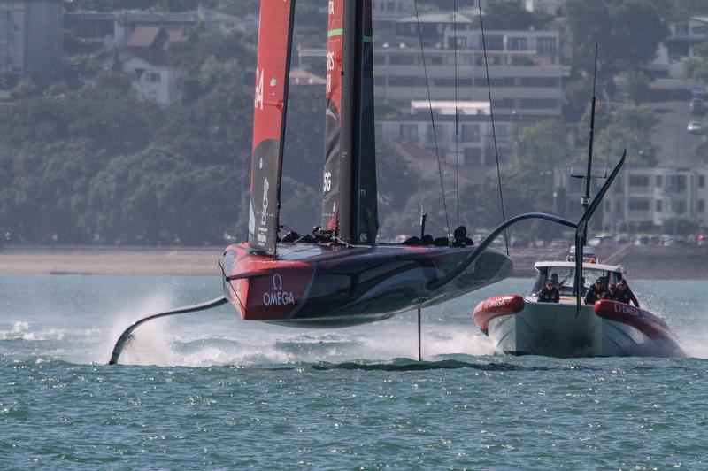 Te Aihe - Emirates Team New Zealand - Waitemata Harbour - November 4, 2019 - photo © Richard Gladwell / Sail-World.com