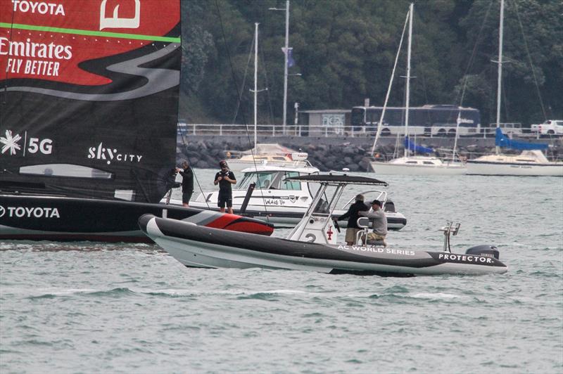 Emirates Team New Zealand's Te Aihe, Waitemata Harbour, November 6, 2019 - photo © Richard Gladwell / Sail-World.com