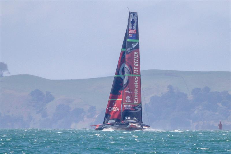 Emirates Team New Zealand's Te Aihe, Waitemata Harbour, November 7, 2019 - photo © Richard Gladwell / Sail-World.com