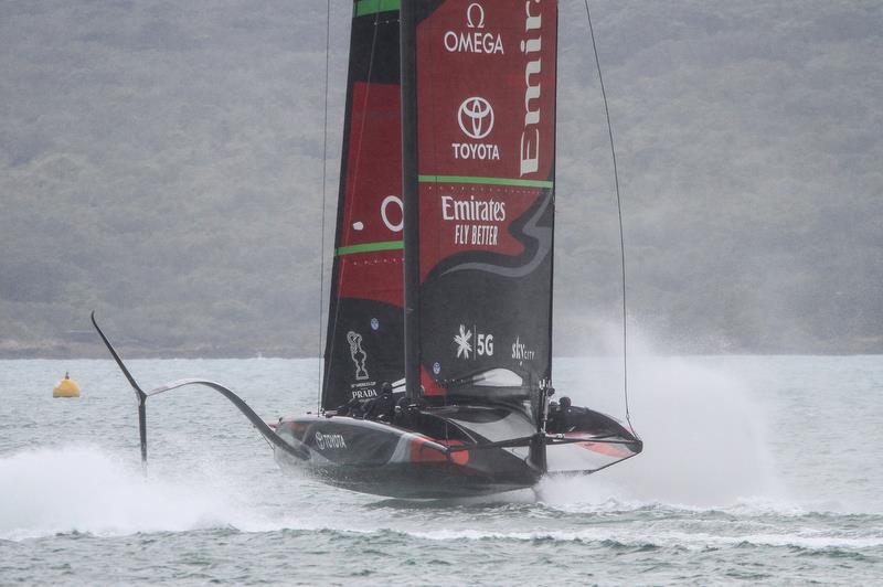 Emirates Team New Zealand - Waitemata Harbour - November 20, 2019 photo copyright Richard Gladwell / Sail-World.com taken at Royal New Zealand Yacht Squadron and featuring the AC75 class