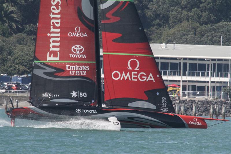 Racing in the America's Cup World Series event will likely be held on the inner harbour courses to provide maximum spectacle for shoreside fans photo copyright Richard Gladwell / Sail-World.com taken at Royal New Zealand Yacht Squadron and featuring the AC75 class