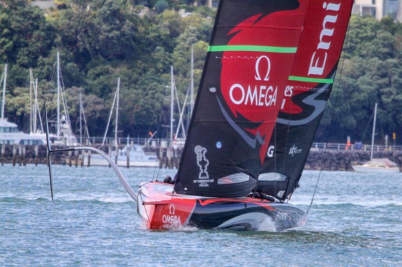 - Te Aihe - Waitemata Harbour - December 10, 2019 photo copyright Richard Gladwell / Sail-World.com taken at Royal New Zealand Yacht Squadron and featuring the AC75 class