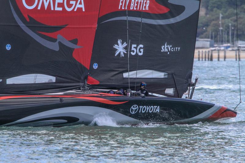 - Te Aihe - Waitemata Harbour - December 10, 2019 photo copyright Richard Gladwell / Sail-World.com taken at Royal New Zealand Yacht Squadron and featuring the AC75 class