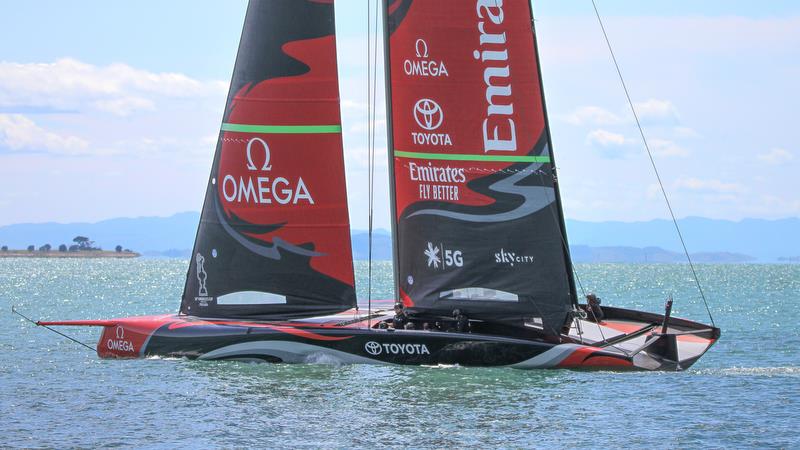 - Te Aihe - Waitemata Harbour - December 10, 2019 photo copyright Richard Gladwell / Sail-World.com taken at Royal New Zealand Yacht Squadron and featuring the AC75 class