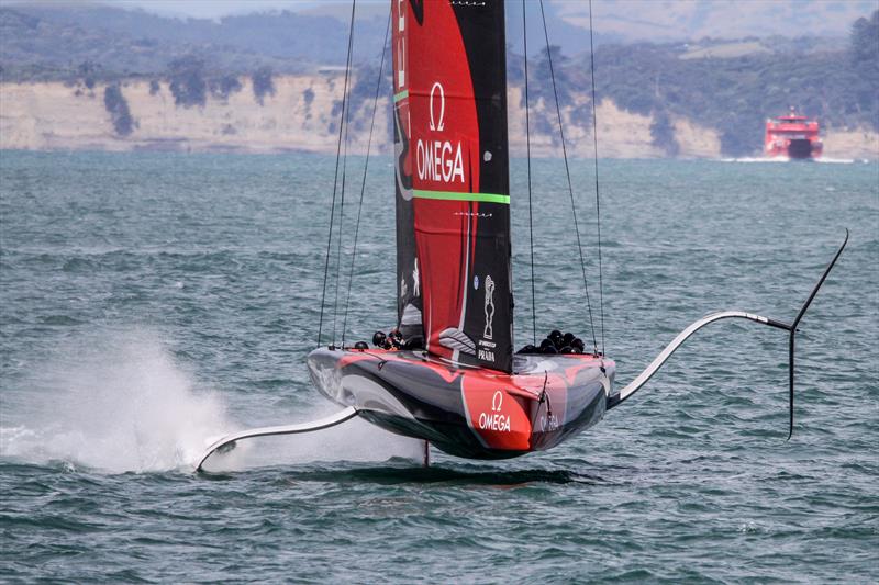 Emirates Team New Zealand - AC75 - Te Aihe - December 11, 2019, Waitemata Harbour - photo © Richard Gladwell / Sail-World.com