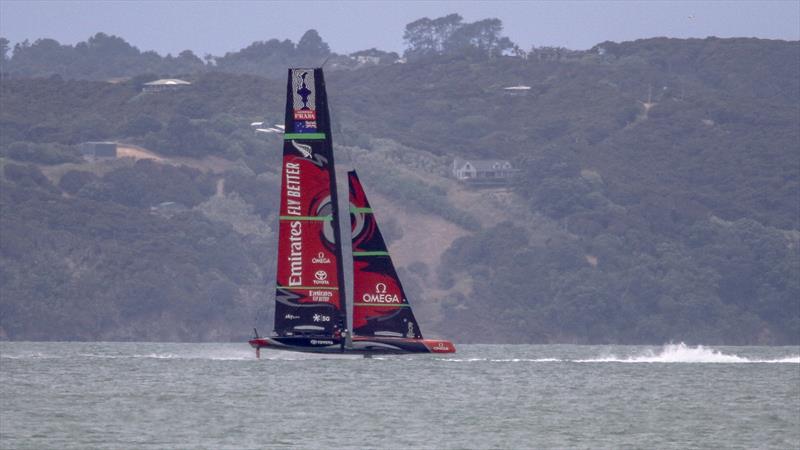 Emirates Team New Zealand - January 8, 2020 photo copyright Richard Gladwell / Sail-World.com taken at Royal New Zealand Yacht Squadron and featuring the AC75 class