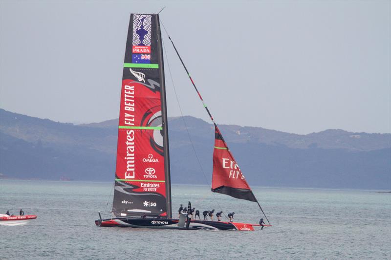 Emirates Team New Zealand - Waitemata Harbour - January 13, 2020 - photo © Richard Gladwell / Sail-World.com