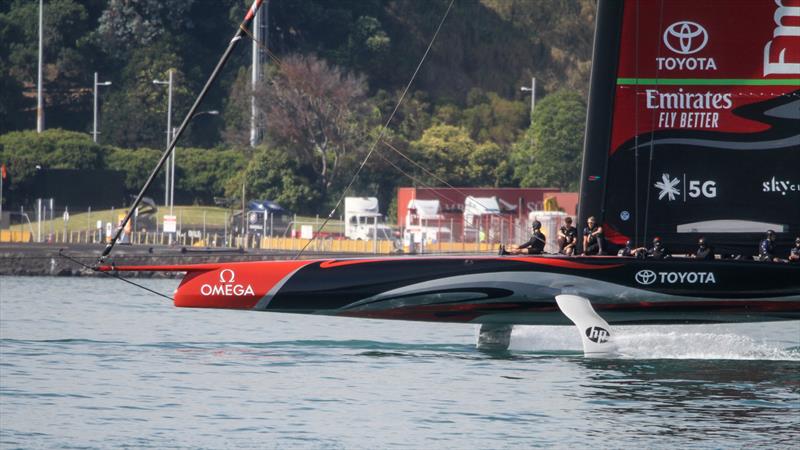 Emirates Team New Zealand - Waitemata Harbour - January 13, 2020 - photo © Richard Gladwell / Sail-World.com