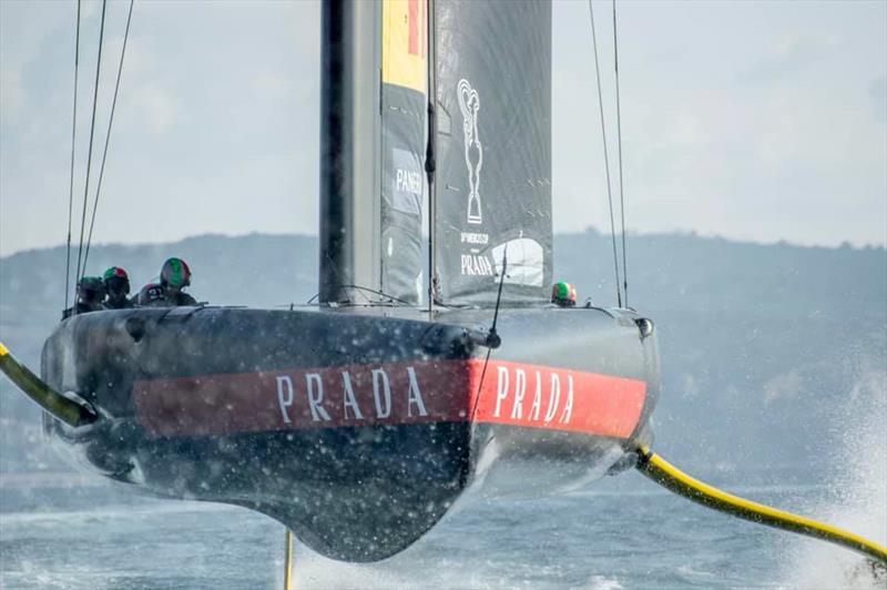 Luna Rossa Prada Pirelli - Cagliari, Sardinia - January 2020 photo copyright Luna Rossa Prada Pirelli taken at Circolo della Vela Sicilia and featuring the AC75 class