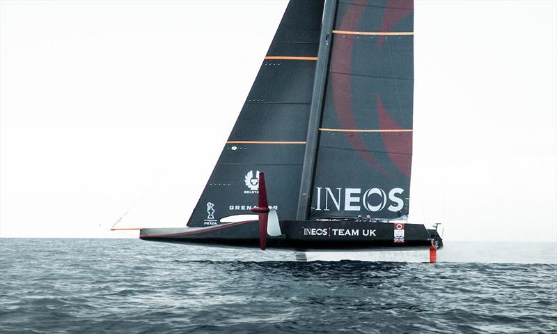 Ineos Team UK - Cagliari, Sardinia - January 2020 photo copyright SailingSardinia.it taken at Circolo della Vela Sicilia and featuring the AC75 class