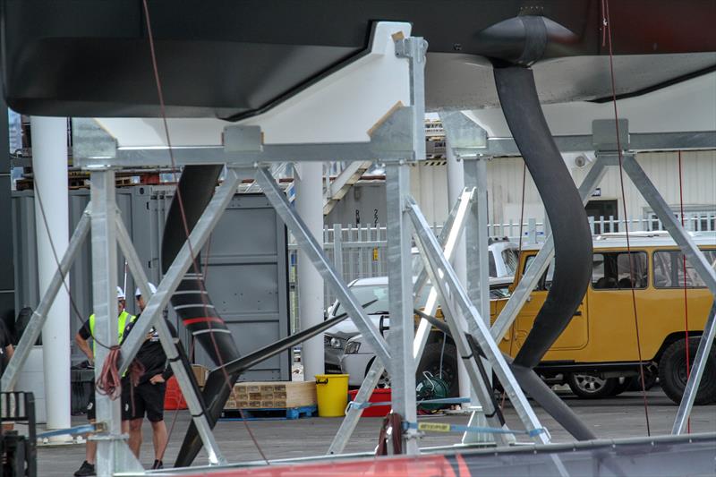 - Emirates Team New Zealand - Test boat launch - January 22, 2020 photo copyright Richard Gladwell / Sail-World.com taken at Royal New Zealand Yacht Squadron and featuring the AC75 class