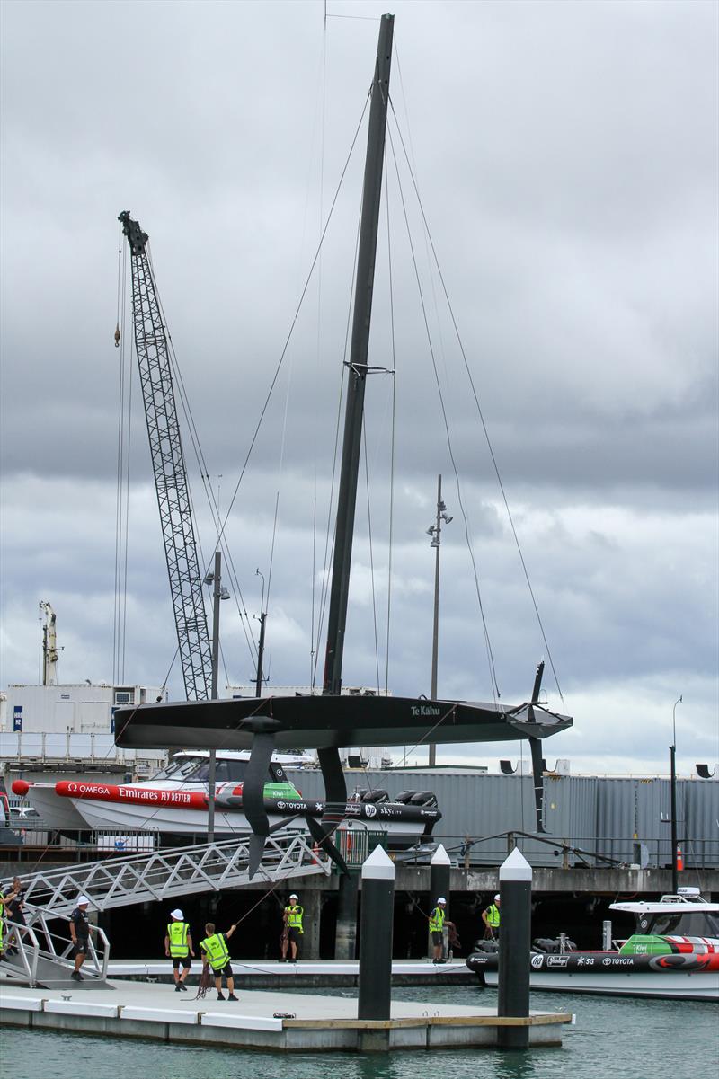 - Emirates Team New Zealand - Test boat launch - January 22, 2020 photo copyright Richard Gladwell / Sail-World.com taken at Royal New Zealand Yacht Squadron and featuring the AC75 class