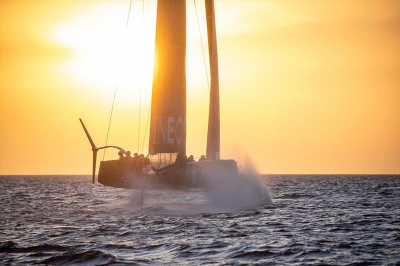 INEOS Team UK - Cagliari, Sardinia - February 3, 2020 photo copyright Lloyd Images / INEOS Team UK taken at Royal Yacht Squadron and featuring the AC75 class