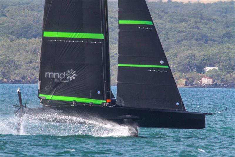 - Te Kahu - Emirates Team New Zealand - Waitemata Harbour - February 19, 2020 - photo © Richard Gladwell / Sail-World.com