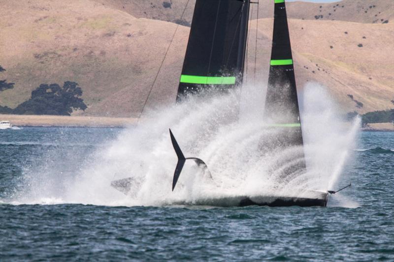 - Te Kahu - Emirates Team New Zealand - Waitemata Harbour - February 19, 2020 - photo © Richard Gladwell / Sail-World.com