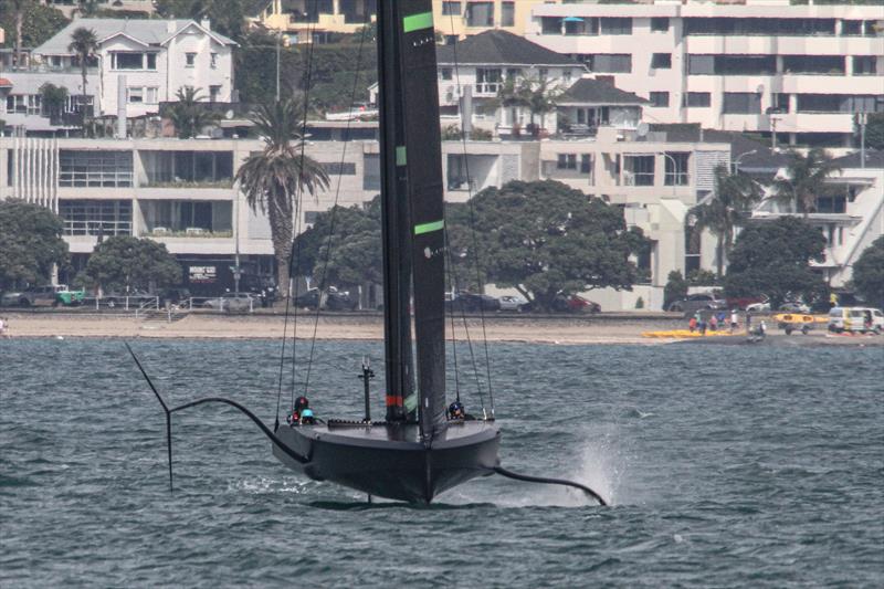 - Te Kahu - Emirates Team New Zealand - Waitemata Harbour - February 19, 2020 photo copyright Richard Gladwell / Sail-World.com taken at Royal New Zealand Yacht Squadron and featuring the AC75 class