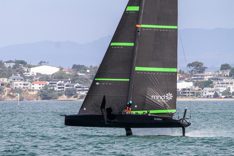 - Te Kahu - Emirates Team New Zealand - Waitemata Harbour - February 19, 2020 - photo © Richard Gladwell / Sail-World.com