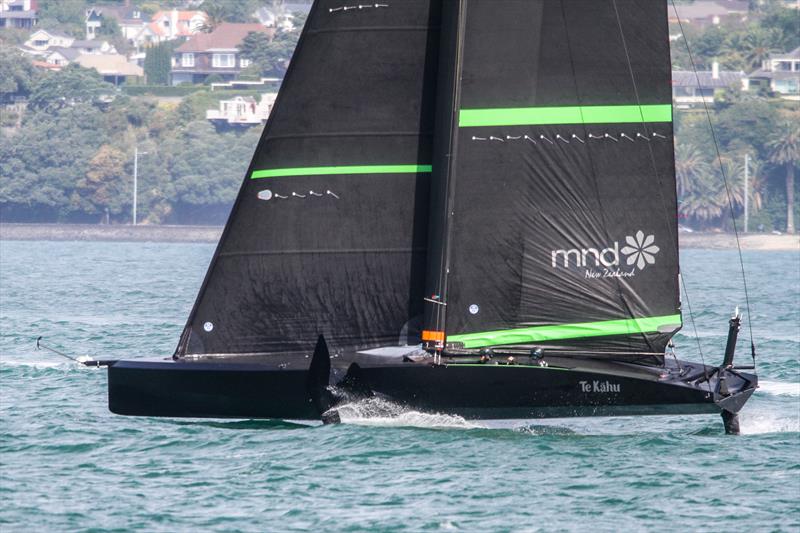 - Te Kahu - Emirates Team New Zealand - Waitemata Harbour - February 19, 2020 photo copyright Richard Gladwell / Sail-World.com taken at Royal New Zealand Yacht Squadron and featuring the AC75 class