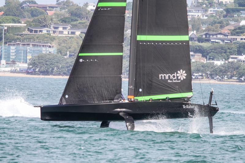 - Te Kahu - Emirates Team New Zealand - Waitemata Harbour - February 19, 2020 - photo © Richard Gladwell / Sail-World.com