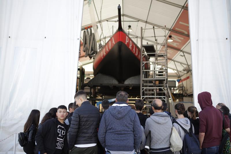 Luna Rossa - Open Day - December 2019 - Cagliari, Sardinia photo copyright Carlo Borlenghi / Luna Rossa taken at Circolo della Vela Sicilia and featuring the AC75 class