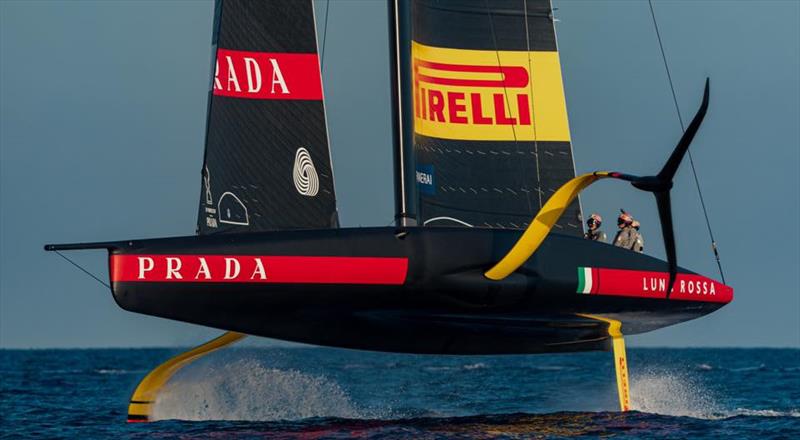 Luna Rossa Prada Pirelli is making its fifth challenge for the America's Cup photo copyright Carlo Borlenghi / Luna Rossa taken at Circolo della Vela Sicilia and featuring the AC75 class