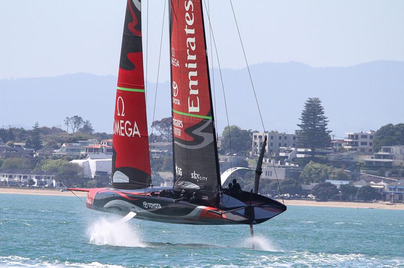 Emirates Team New Zealand - November 4, 2019 - Waitemata Harbour  - photo © Richard Gladwell / Sail-World.com