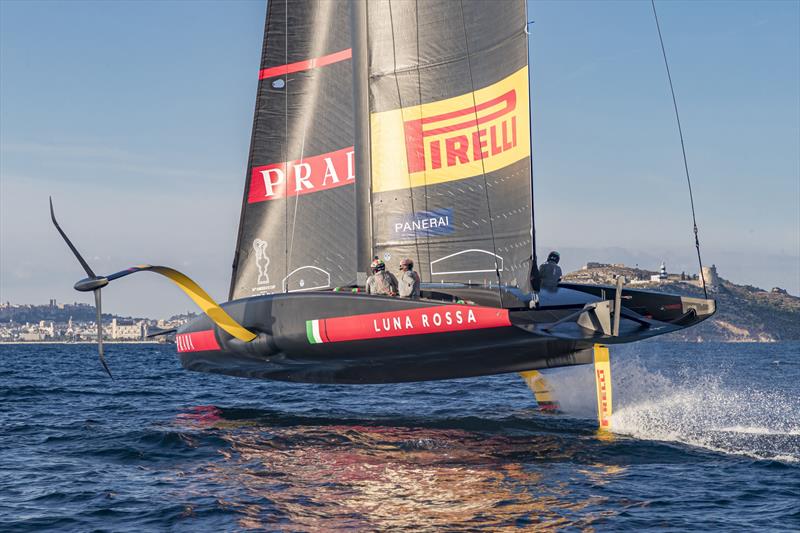 Luna Rossa - January 2020 - Cagliari, Sardinia photo copyright Carlo Borlenghi taken at Circolo della Vela Sicilia and featuring the AC75 class