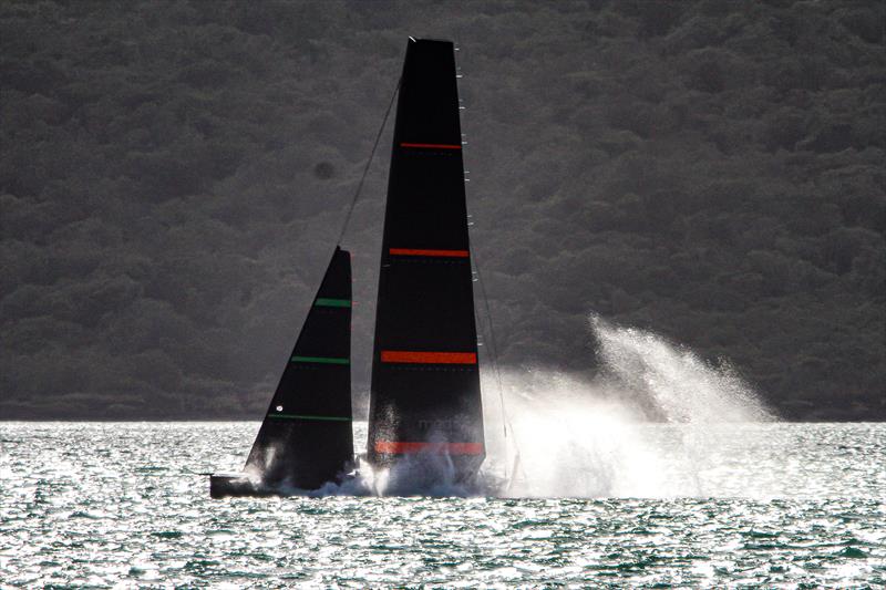 - Emirates Team New Zealand - Te Kaahu test session - May 2, 2020 - Waitemata Harbour - photo © Richard Gladwell / Sail-World.com