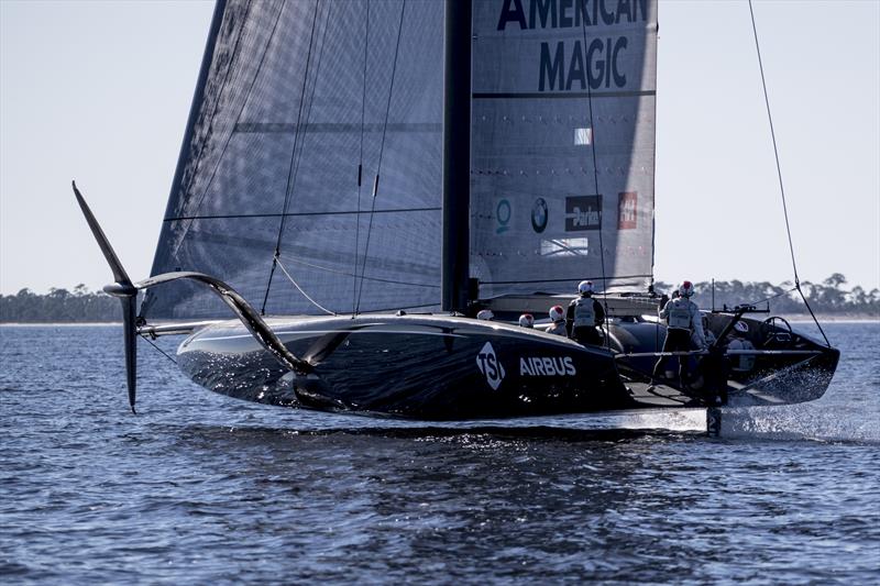 AC75 Defiant testing operations in Pensacola, Florida photo copyright Will Ricketson taken at New York Yacht Club and featuring the AC75 class