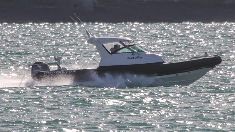 Emirates Team NZ's Test boat - Te Kahu - Waitemata Harbour, June 2020 - photo © Richard Gladwell / Sail-World.com