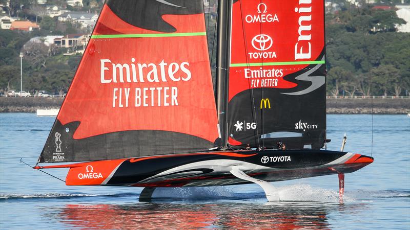 Emirates Team NZ returns - America's Cup - Auckland - June 30, 2020 - photo © Richard Gladwell / Sail-World.com