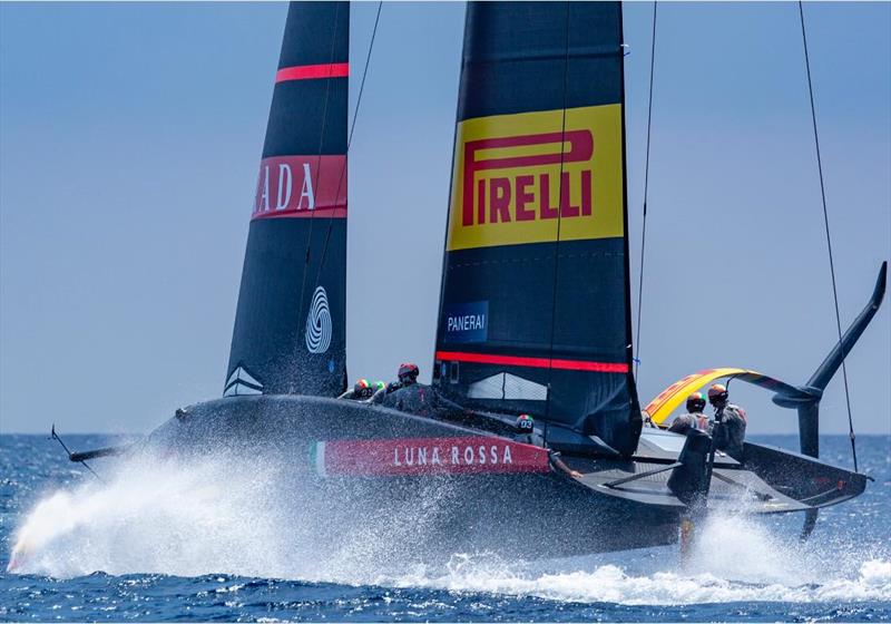 Luna Rossa Prada Pirelli training off Sardinia photo copyright Carlo Borlenghi / Luna Rossa taken at Circolo della Vela Sicilia and featuring the AC75 class