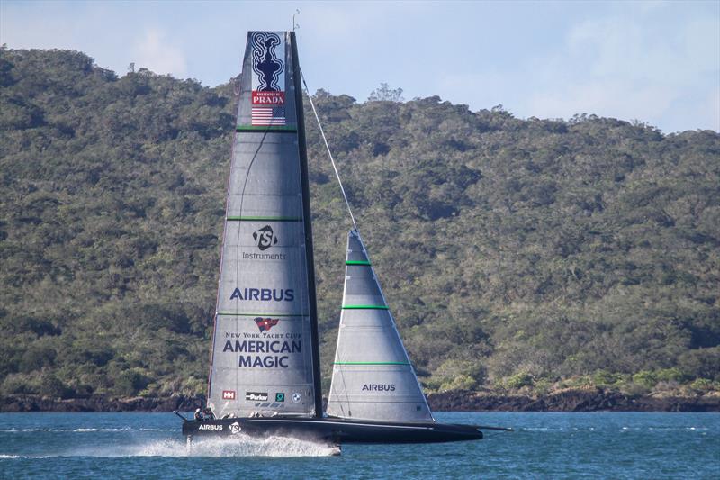 American Magic - Waitemata Habour - Auckland - America's Cup 36 - July 27, photo copyright Richard Gladwell, Sail-World.com / nz taken at New York Yacht Club and featuring the AC75 class